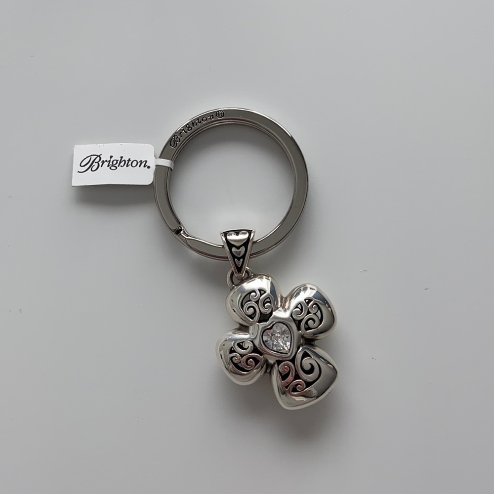 Brighton Divinity Cross Key Fob NWT